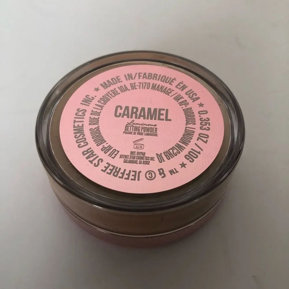 Jeffree Star Cosmetics Magic Star Luminous Setting Powder Caramel NEW